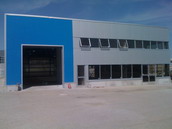 Structural Steel Fabrication Workshop Building to Roumania
