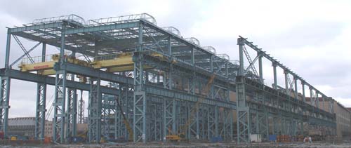 Heavy Steel Workshop for Power Plant