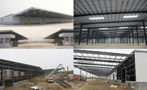 Steel Structure Logistics Warehouse for Hisense