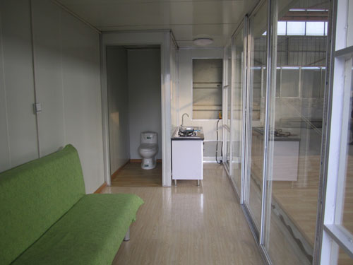 inner decoration of contianer house exported to Sweden