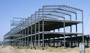 steel structure house building