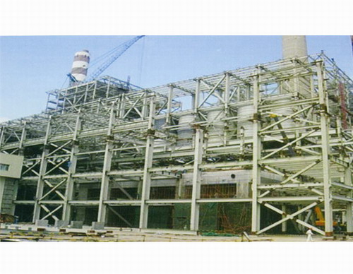 Steel Frame Work for Petrol Chemical Industry