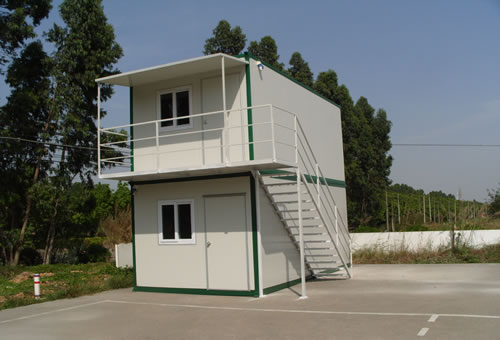 container house is of high strength and shock resistance and well insulated against sound and heat