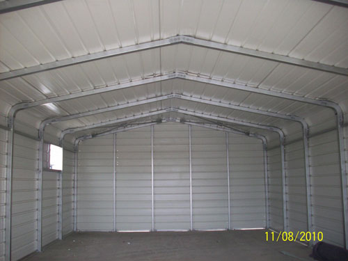 inside picture of garage/carport exported to Holland