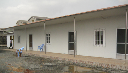 Modular Prefabricated House Exported to Ghana