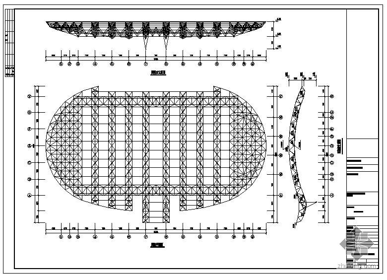 steel structural design-drawing of Steel Structural Gymnasium