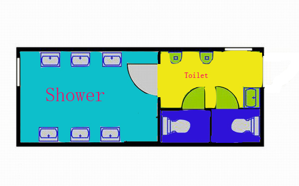 layout plan of container house