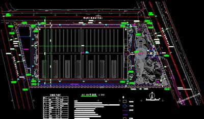 General layout of heavy steel frame structure construction project workshop inculding workshop project and office building